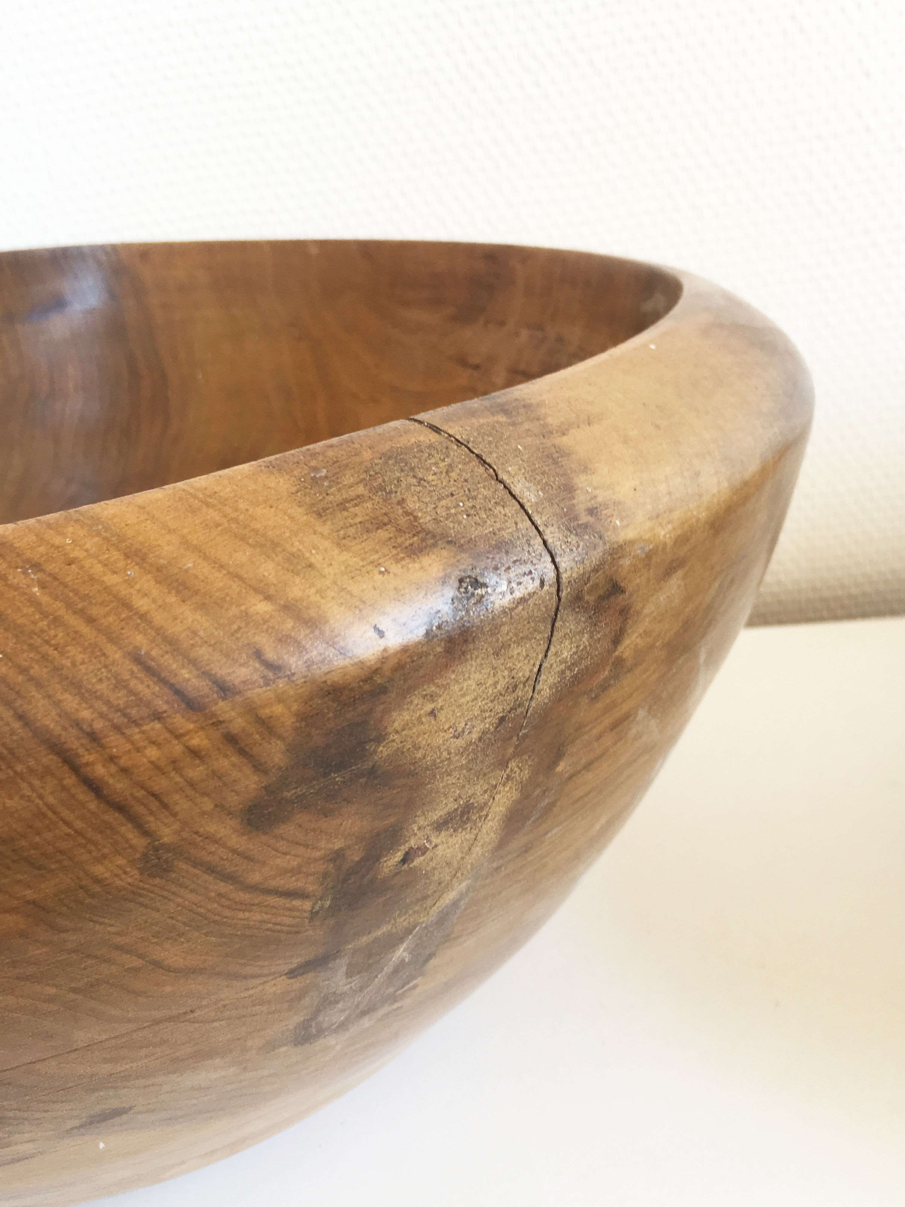 Wooden salad bowl 45cm