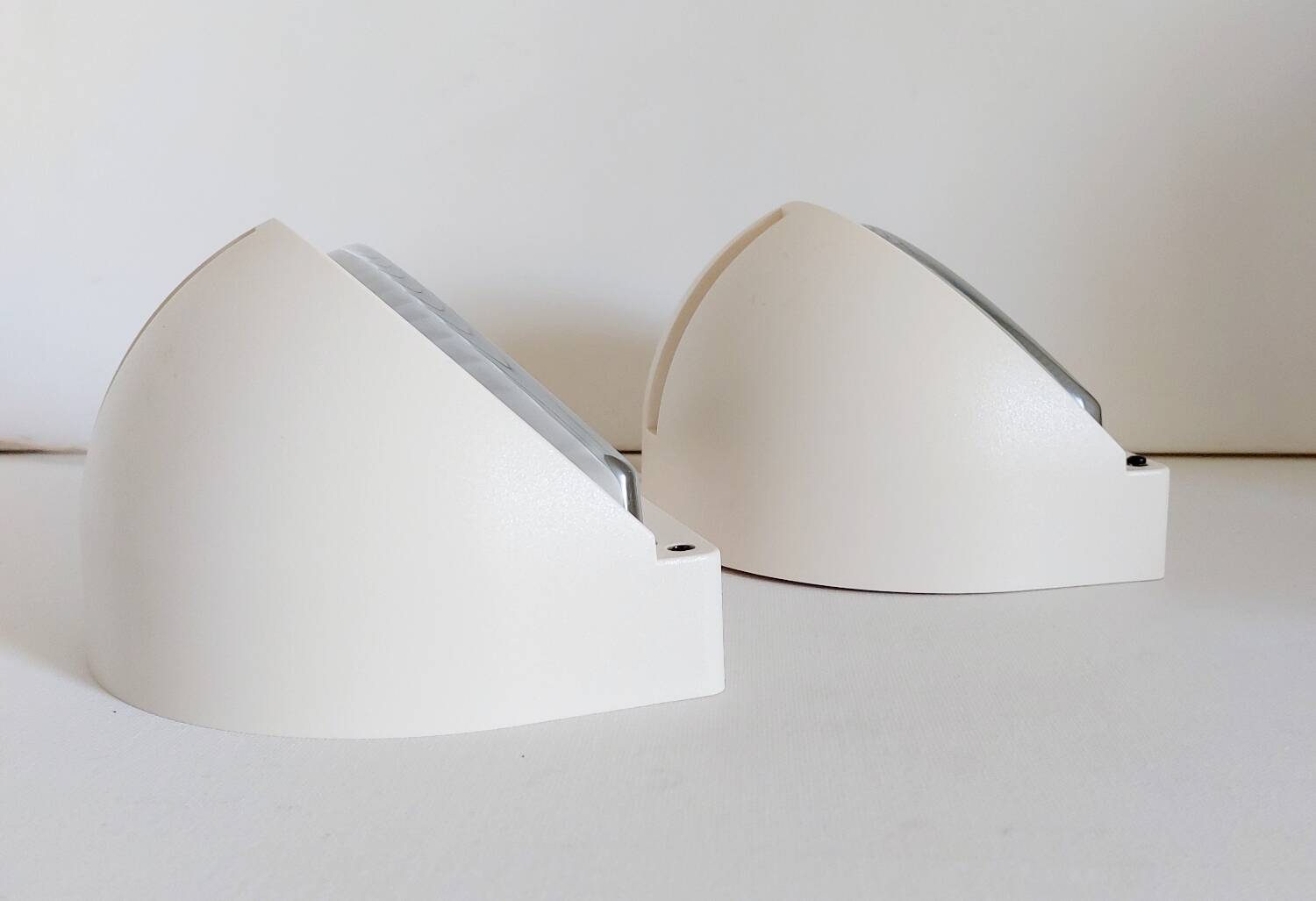 Pair of Italian designer wall lights