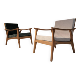 Pair of vintage armchairs