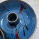 Double bowl candle holder Thierry Perraud