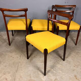 Rosewood chairs newly upholstered Mid Century Vintage