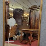 Miroir de style Louis XVI  en bois doré vers 1850