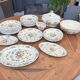 Vintage tableware service from Longchamp, France, 1950, Set of 27