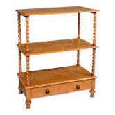 Sideboard in speckled maple burl – Late 19th century