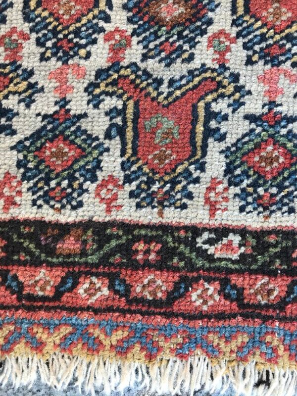 Former carpet Persian Malayer 19th century 135x205cm