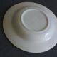 6 Assiettes creuses céramique blanche bleue