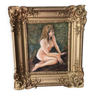 Nude, oil on canvas, Robert Gerbault 1996