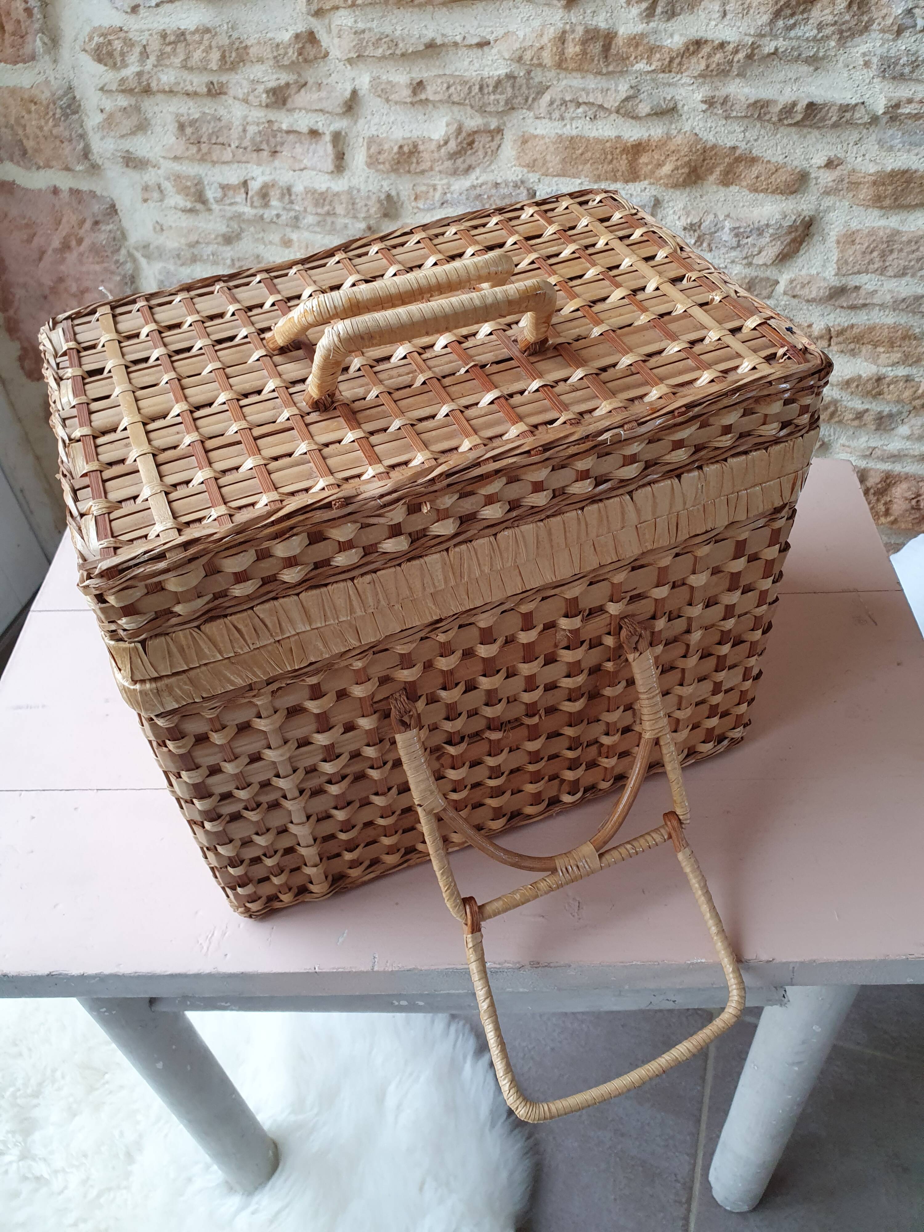 Braided suitcase