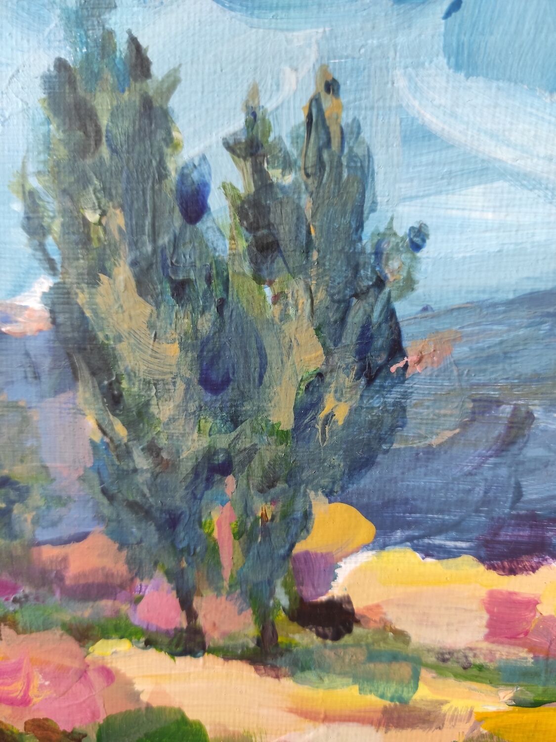 Painting: Mont Ventoux