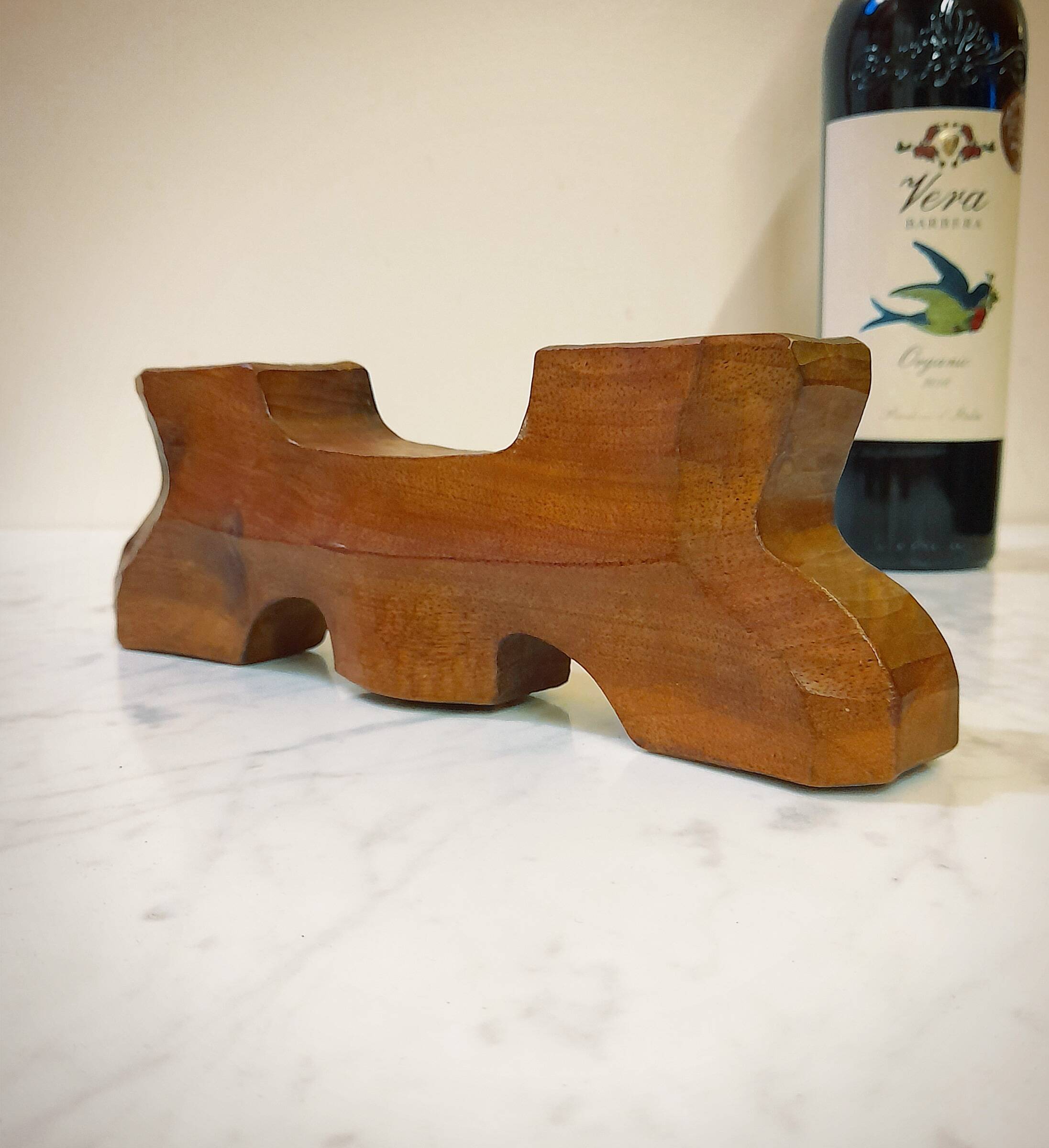 Reversible Anthroposophical Candle Holder in Lemon Tree, Dornach School