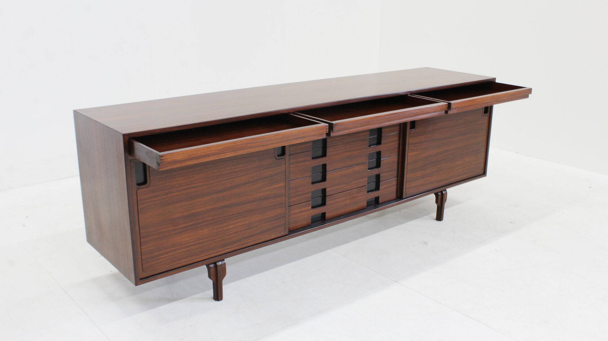 Vintage sideboard by Renato Magri for Cantieri Carugati, 1960s Italy