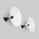 Pair of wall sconces Aggregato by Enzo Mari for Artemide, 1970s, set of 2