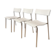 Trio de chaises Campus Lammhults Suède 1990