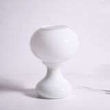 vintage white opaline lamp