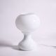 vintage white opaline lamp