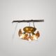 Vintage 70s Mazzega Sputnik Ceiling Light Glass Design