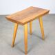 Cherry wood stool marked mid-century ULUV, Czechoslovakia, 1960s