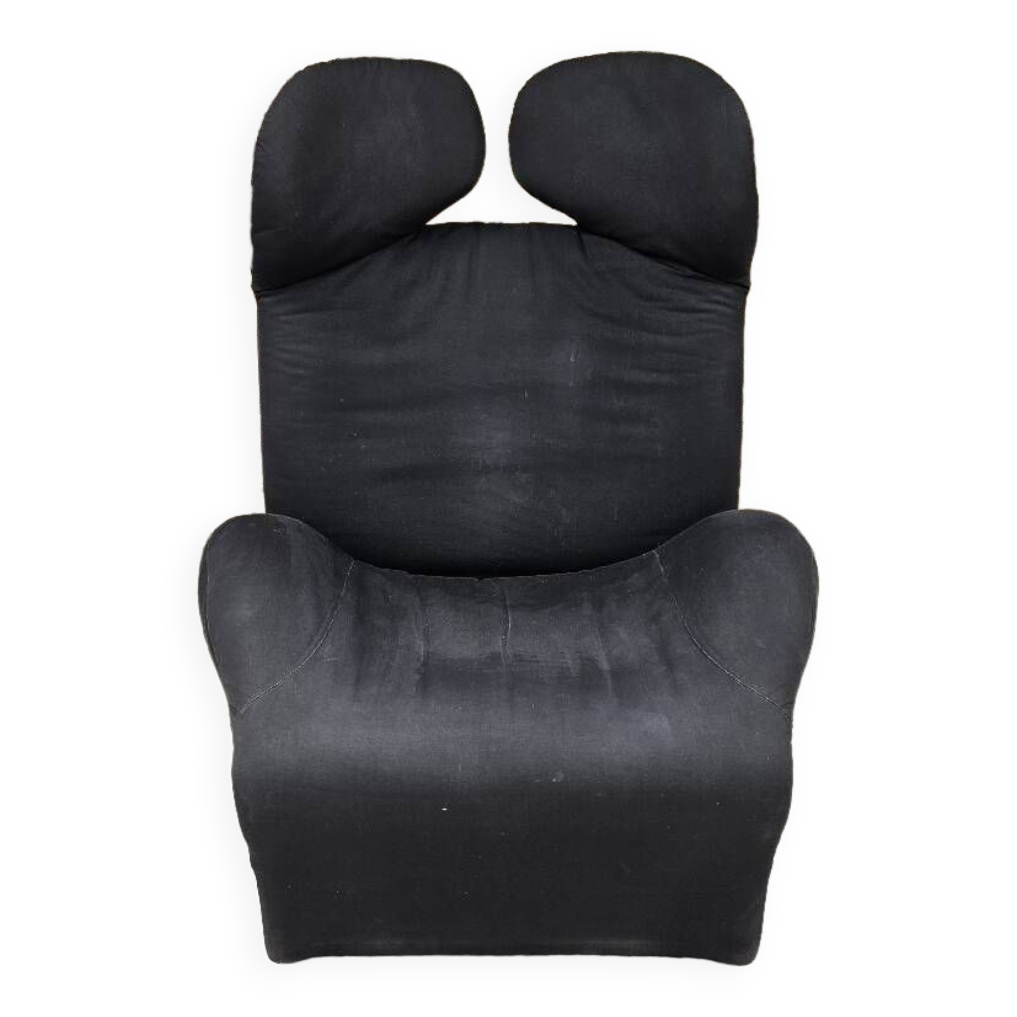 Cassina 1980 vintage ergonomic armchair