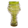 'Tamtam Honey' vase in crystal and green glass - Sem Schanzer (as l'Anverre