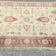 Vintage Afghan Chobi Ziegler hand-knotted rug: 193 x 154 cm