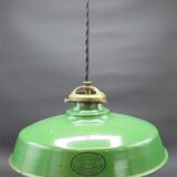 Enamelled sheet metal hanging