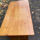 Scandinavian solid wood desk with drawer, 132cm