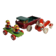 Set of three vintage pulling toys, 50s-60s