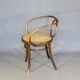 Le Corbusier armchair by Fischel 1890 caned, not Thonet.