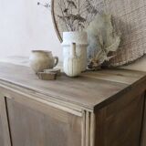Buffet coulissant chêne