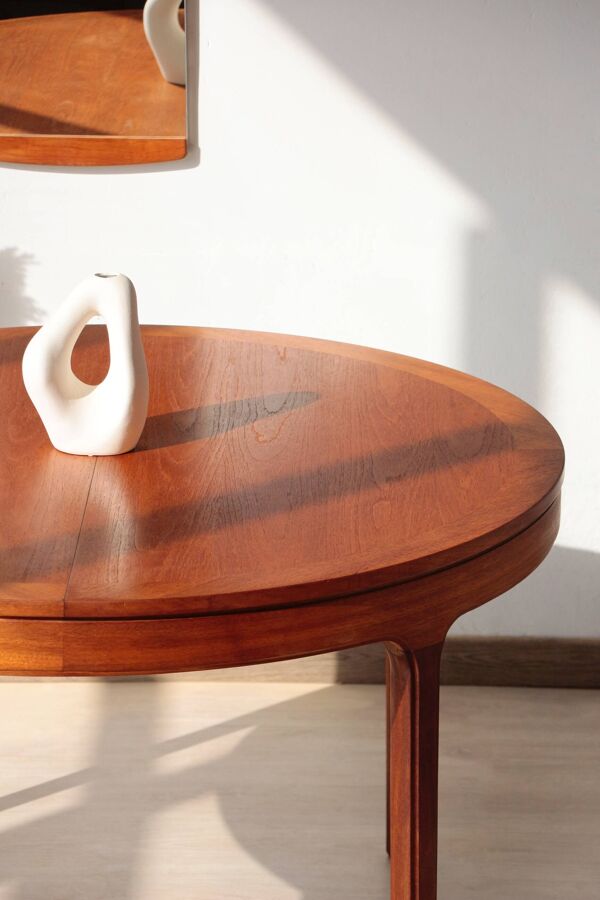 Table Extensible Vintage Teck   Modèle Nathan Polesworth