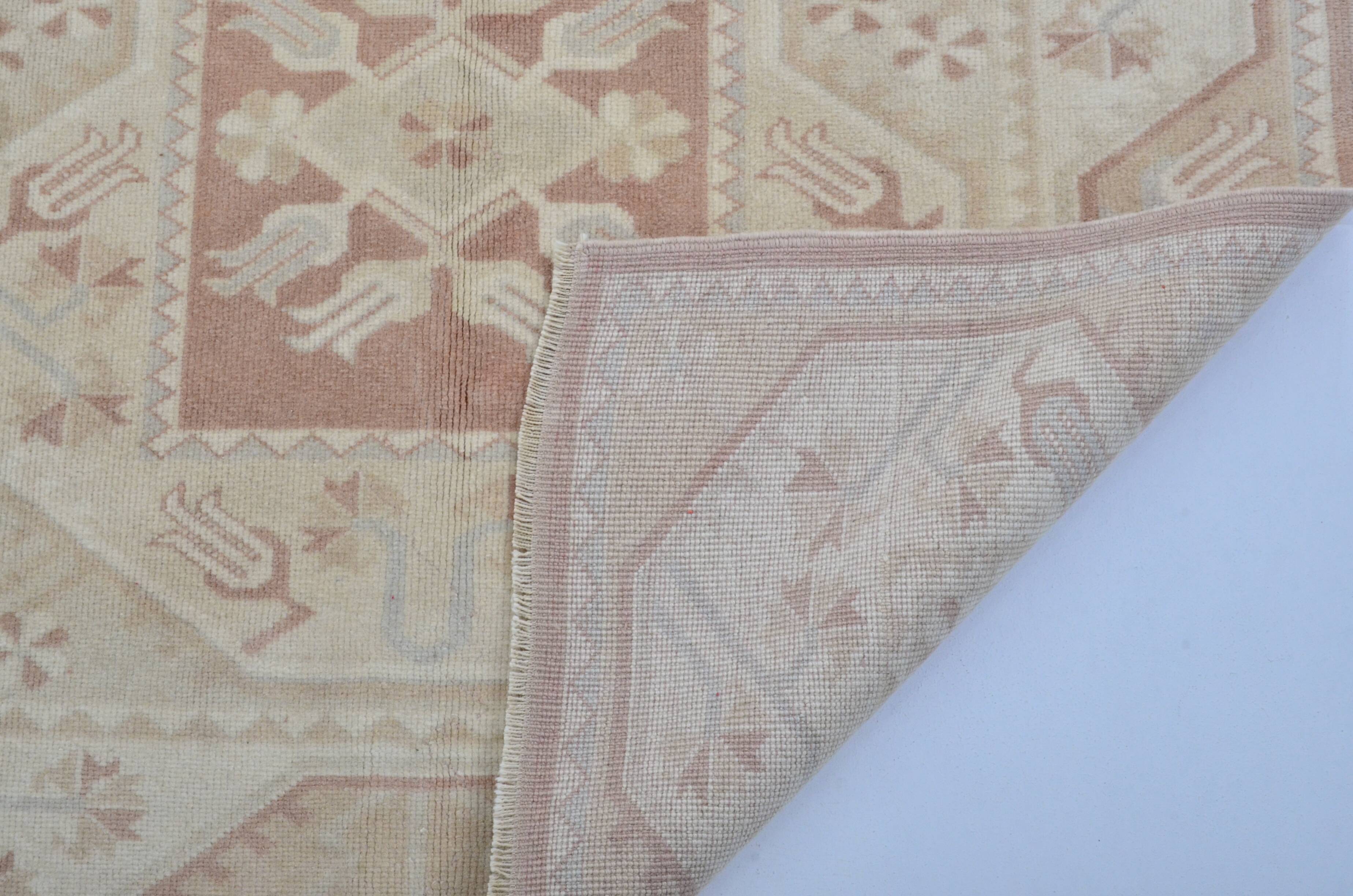 Turkish Oushak handmade rug sku 3561