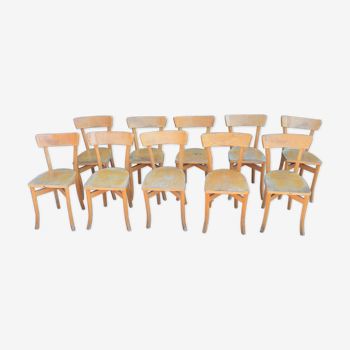 Set 10 chaises de collectivités