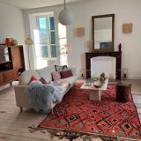 Vintage travertine coffee table