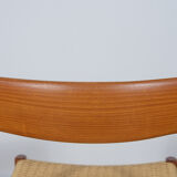 Mid-century dining chairs model 77 by Niels Otto Møller for J.L. Møllers, 1960s, Set of 4