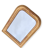 Mirror frame Louis Philippe In Gilded Wood with La Feuille 56x88cm