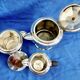 Ercuis silver-plated tea service Art Deco