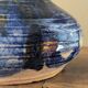 Lucien Talbot-Foucher La Borne vase in blue-brown glazed stoneware