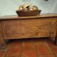 Solid oak chest/bin