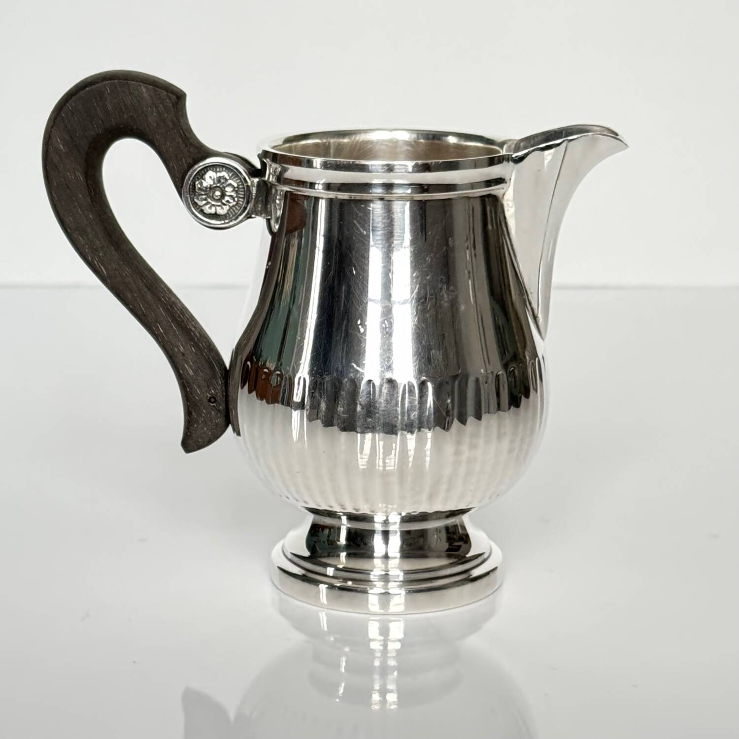 Christofle Gallia silver-plated milk jug and jug, 1920s