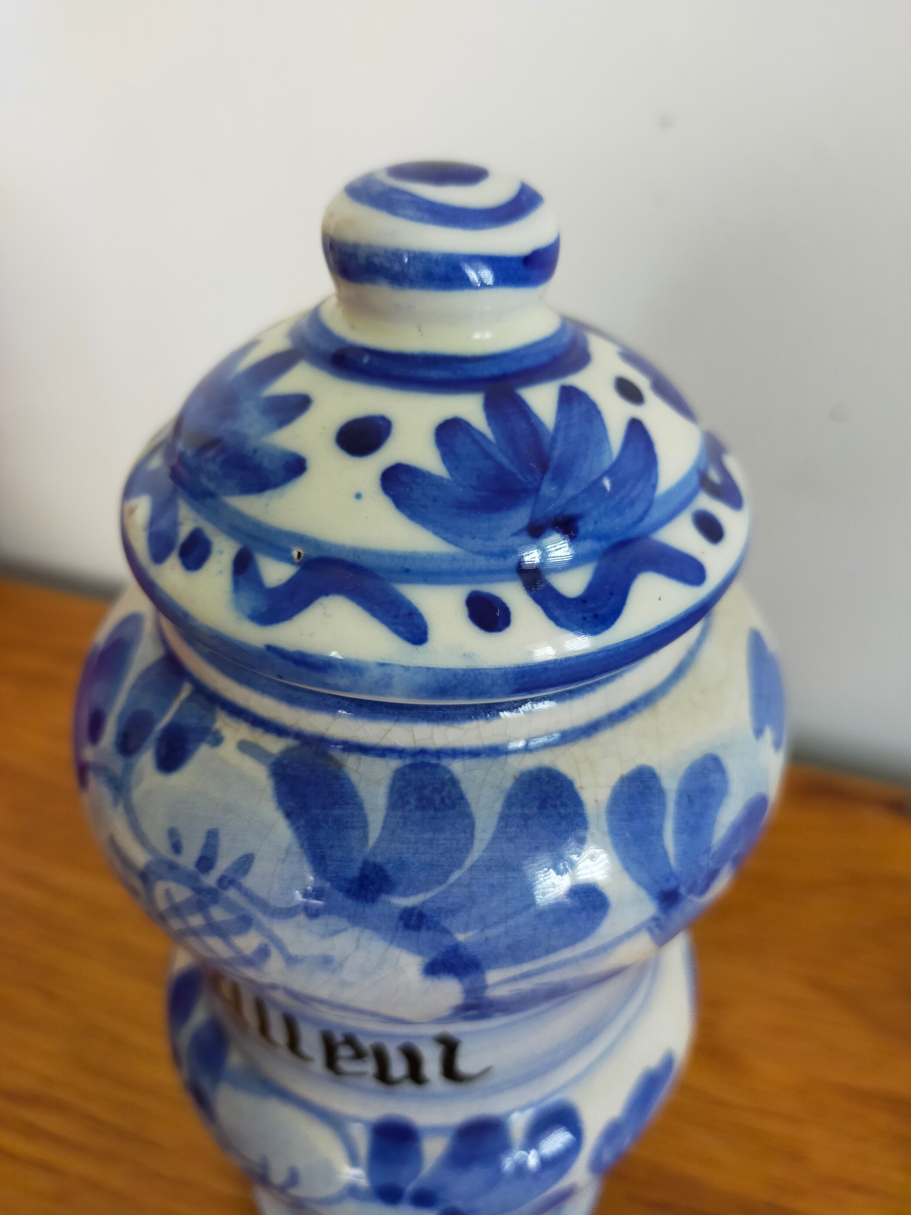 Pharmacy pot apothecary vintage herbalist ancient curiosity