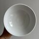 Decorated white porcelain cup