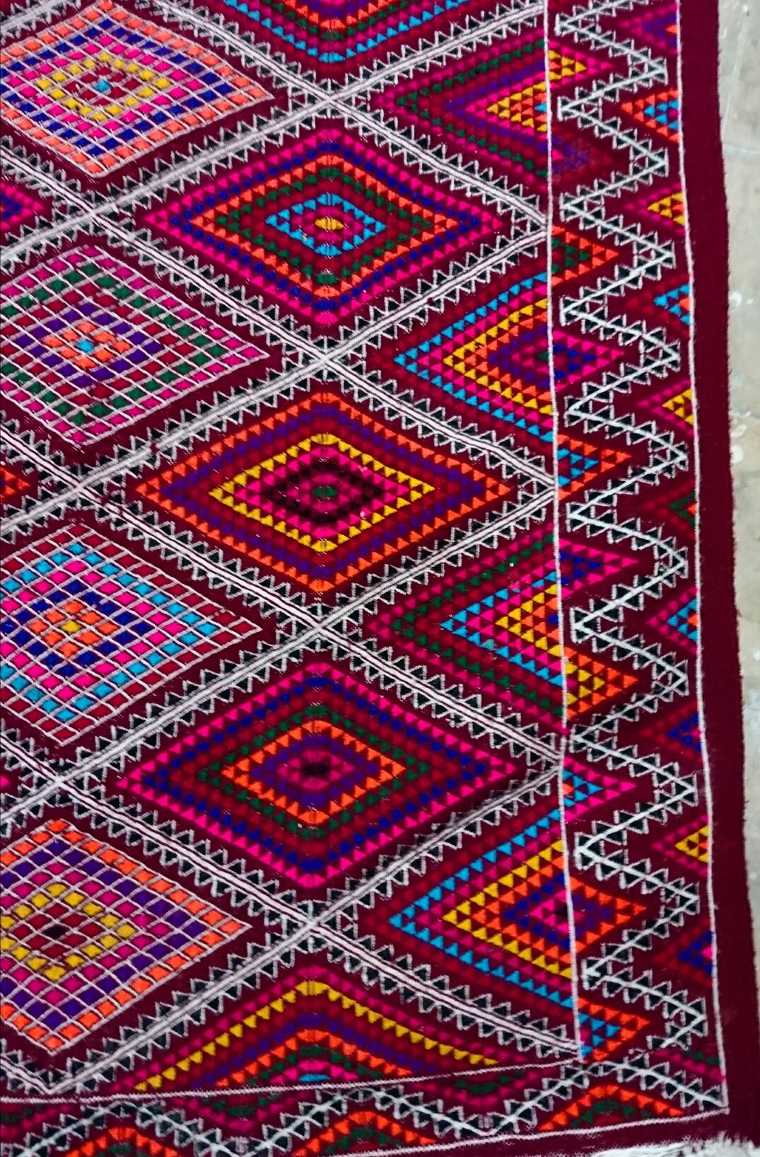 Carpet multicoloured 85x185cm