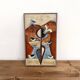 Decorative wall panel in glazed stoneware – 1970s