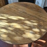 Louis-Philippe round table with shutters