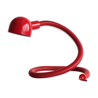 Red snake lamp