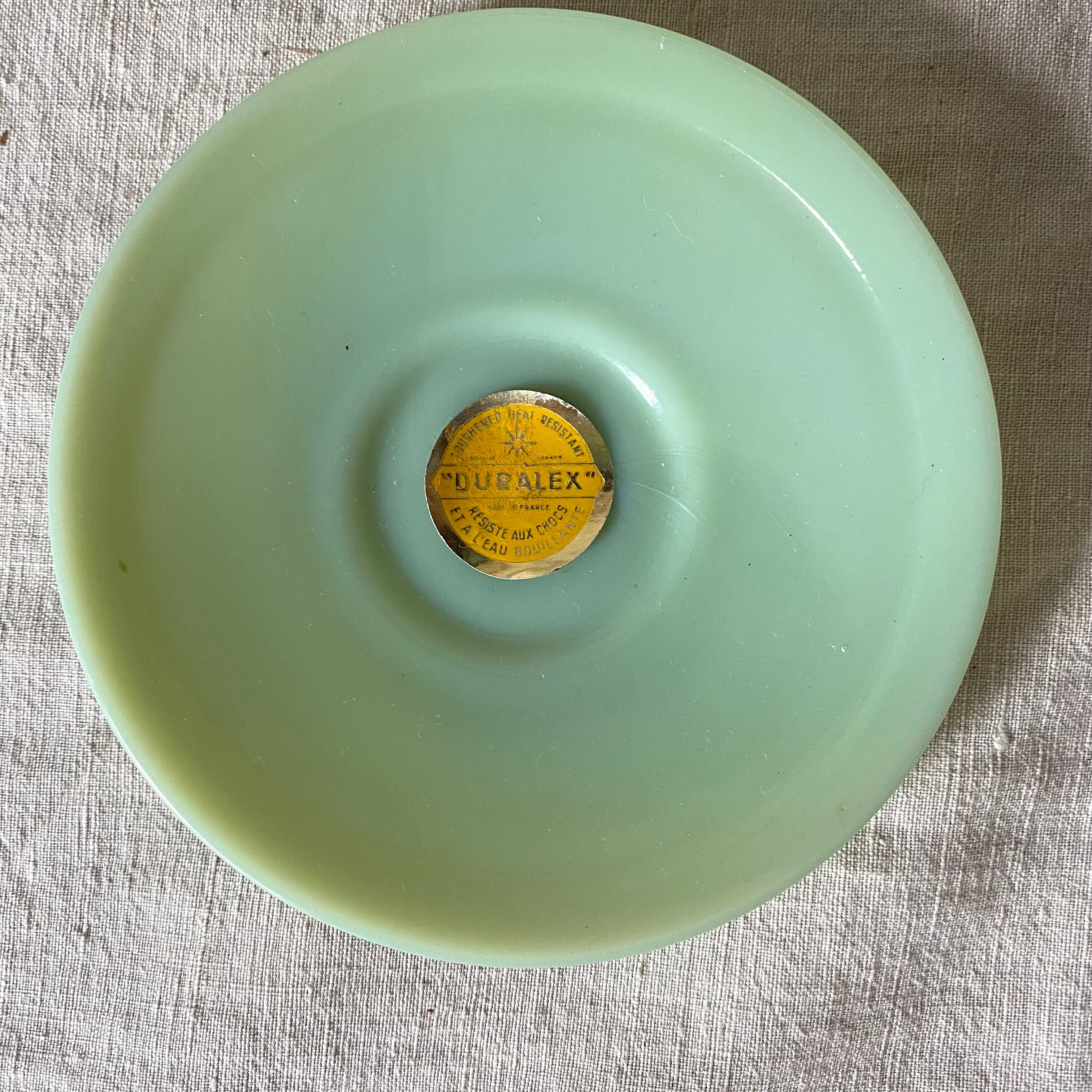 New Duralex opaline cups, 50s-60s