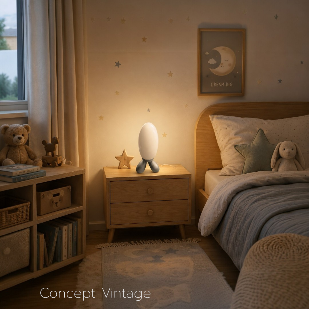"Egg" vintage lamp by Ehlén Johansson for IKEA - Circa 1990