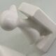 Vintage ceramic duck bookend