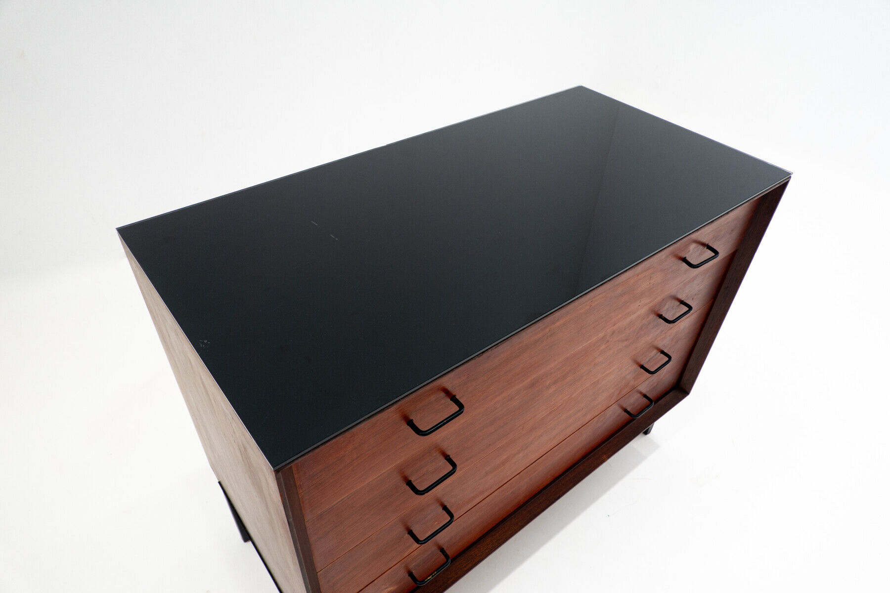 Mid-Century Modern Wooden Chest of Drawers, Italy, 1960s