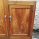 Asymmetric solid walnut buffet